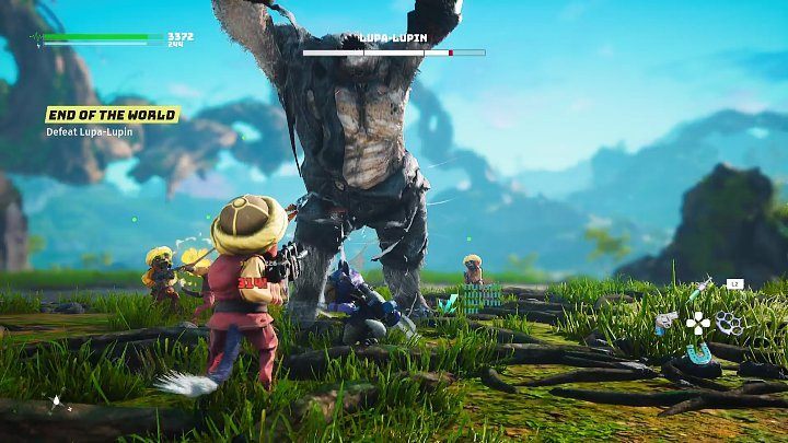 W trakcie walki w bliskim kontakcie uważajcie na zamaszyste ataki łapami, a także na potężne uderzenia zza głowy - Biomutant: Lupa-Lupin, finałowy boss - jak pokonać? - Biomutant - poradnik do gry