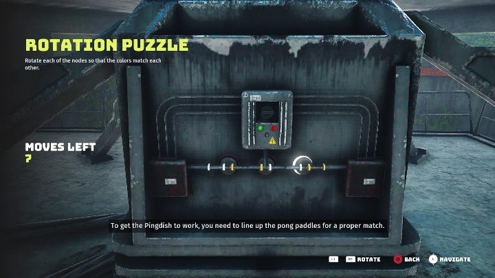 Aby dostać się do satelity musicie rozwiązać zagadkę - Biomutant: Skafander bezpieczeństwa - solucja, opis przejścia - Biomutant - poradnik do gry