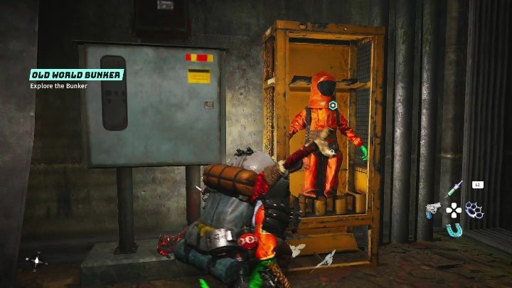 Gdy otworzycie drzwi, dostaniecie się do kolejnego pomieszczenia - Biomutant: Skafander bezpieczeństwa - solucja, opis przejścia - Biomutant - poradnik do gry