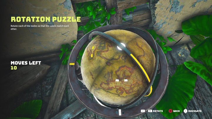 W białym, zniszczonym budynku znajduje się globus, do którego musicie podejść - Biomutant: Znajdź globusy - solucja, opis przejścia - Biomutant - poradnik do gry