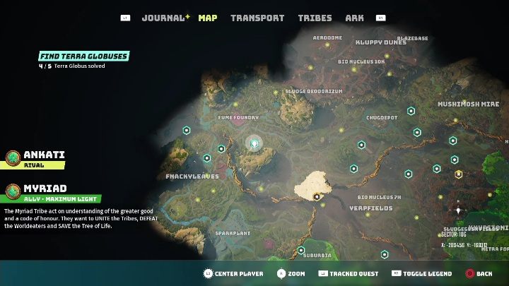 Lokalizacja: Pozostałości 10G (Leftovers 10G) - Biomutant: Znajdź globusy - solucja, opis przejścia - Biomutant - poradnik do gry