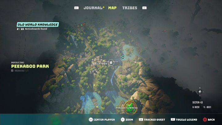 Lokalizacja: Na pustym placu, w parku A-Kuku - Biomutant: Więźniowie - solucja, opis przejścia - Biomutant - poradnik do gry