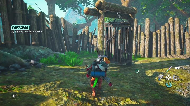 Na czwartego więźnia natkniecie się w obozie Rito (Ritos Camp) - Biomutant: Więźniowie - solucja, opis przejścia - Biomutant - poradnik do gry