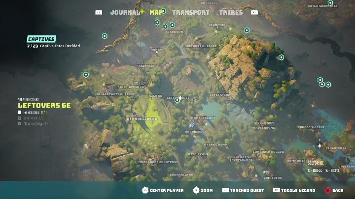 Lokalizacja: Pozostałości 6E (Leftovers 6E) - Biomutant: Więźniowie - solucja, opis przejścia - Biomutant - poradnik do gry