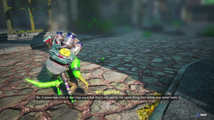 Jak zacząć: Ukończyć zadanie poboczne Automaton - Biomutant: Tablice z ogłoszeniami Automatona - solucja, opis przejścia - Biomutant - poradnik do gry