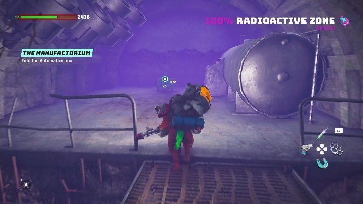 Aby zakończyć to zadanie musicie dotrzeć do podziemnego tunelu w Manufactorium - Biomutant: Tablice z ogłoszeniami Automatona - solucja, opis przejścia - Biomutant - poradnik do gry