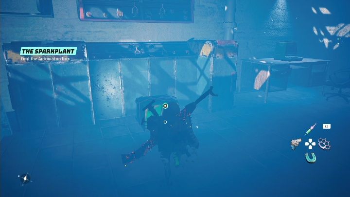 Aby zakończyć to zadanie musicie dotrzeć do magazynu, położonego pod warstwą lodu - Fabryka Iskier (Sparkplant) - Biomutant: Tablice z ogłoszeniami Automatona - solucja, opis przejścia - Biomutant - poradnik do gry