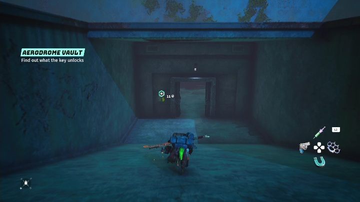 Wejście do skarbca znajduje się w niewielkim zejściu, na środku pustego placu - Biomutant: Skarbce z Dawnoświata - solucja, opis przejścia - Biomutant - poradnik do gry