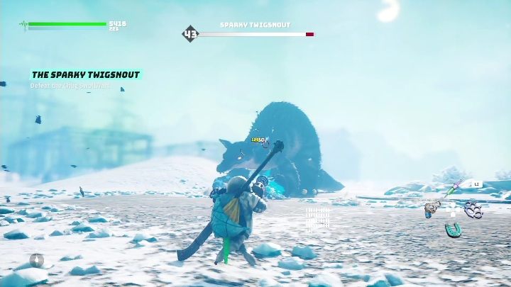 Jak zdobyć klucz: Pokonać Sparky Twigsmout - Biomutant: Skarbce z Dawnoświata - solucja, opis przejścia - Biomutant - poradnik do gry