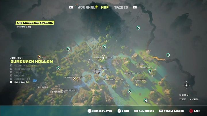 Lokalizacja: Zakątek Gumikwaków (Gumouack Hollow) - Biomutant: Ostatecznie bronie - lista wszystkich - Biomutant - poradnik do gry