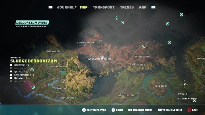 Lokalizacja: Pola Szlamotrysku (Sludge Deodorizum) - Biomutant: Ostatecznie bronie - lista wszystkich - Biomutant - poradnik do gry