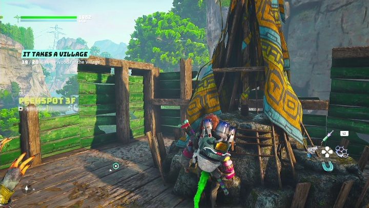 Tę świątynie znajdziecie na szczycie Gapipunktu 3F - Biomutant: Kapliczki Psioniczne - lista wszystkich - Biomutant - poradnik do gry