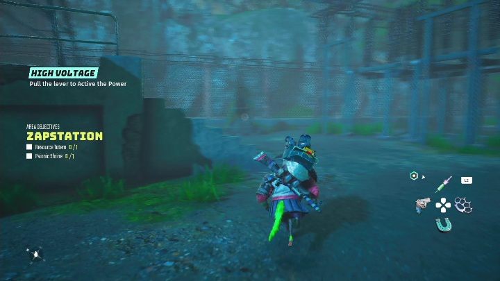 Tę świątynie znajdziecie w środku Stacji Iskier, zaraz przy kamiennych schodach - Biomutant: Kapliczki Psioniczne - lista wszystkich - Biomutant - poradnik do gry