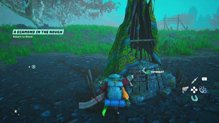 Tę kapliczkę znajdziecie zaraz obok głównej drogi, łatwo na nią wpaść wykonując misję - Mekton - Biomutant: Kapliczki Psioniczne - lista wszystkich - Biomutant - poradnik do gry