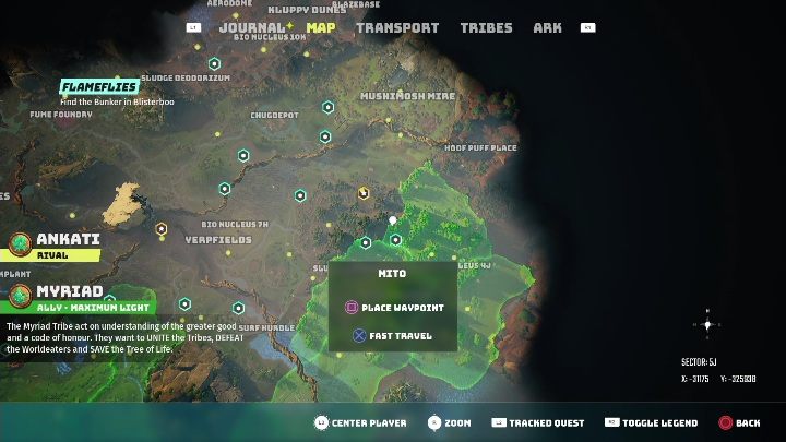 Lokalizacja: Światłośnia (Brightlight) - Biomutant: Kapliczki Psioniczne - lista wszystkich - Biomutant - poradnik do gry