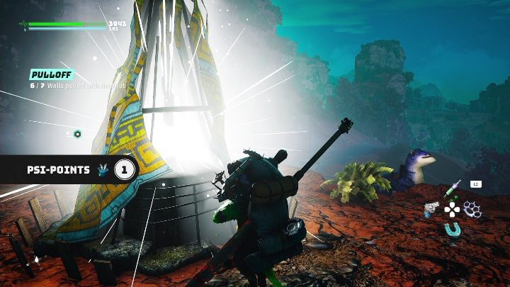 Tę kapliczkę znajdziecie na środku pustynnego terenu - Biomutant: Kapliczki Psioniczne - lista wszystkich - Biomutant - poradnik do gry