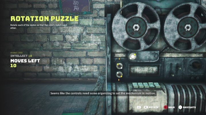 W małym pomieszczeniu znajduje się projektor - Biomutant: Promienioświatło - solucja, opis przejścia - Biomutant - poradnik do gry