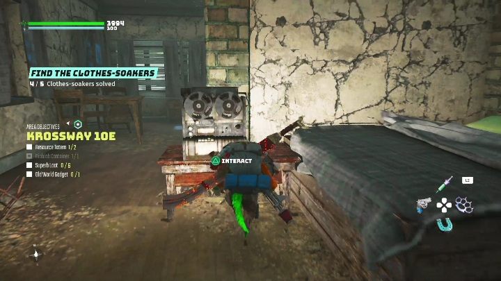 Aby dostać się do tego promienioświatła musicie wejść sypialni jednego z budynków w okolicy - Biomutant: Promienioświatło - solucja, opis przejścia - Biomutant - poradnik do gry