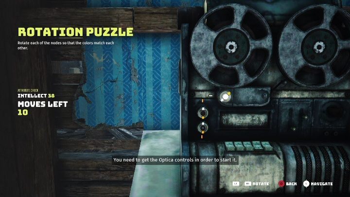 W pomieszczeniu z niebieskimi ścianami znajdziecie promienioświatło - Biomutant: Promienioświatło - solucja, opis przejścia - Biomutant - poradnik do gry