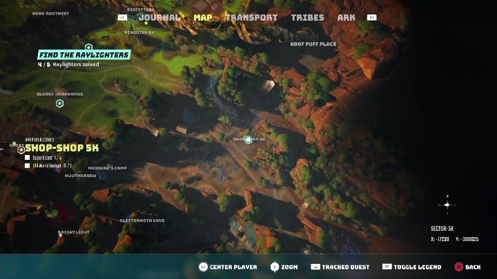 Lokalizacja: Sklpicho 5K (Shop-Shop 5K) - Biomutant: Promienioświatło - solucja, opis przejścia - Biomutant - poradnik do gry