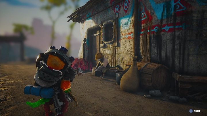 Jak zacząć: Porozmawiać z mężczyzną w mieście - Flipcioflap (Flibberdit) - Biomutant: Ciastek Muffin - solucja, opis przejścia - Biomutant - poradnik do gry