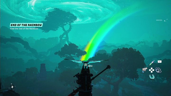 Po rozmowie z Jumble musicie udać się na koniec tęczy - Biomutant: Jumble - solucja, opis przejścia - Biomutant - poradnik do gry