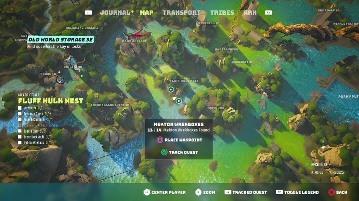 Lokalizacja: Leże Puchomolocha (Fluff Hulk Nest) - Biomutant: Magazyn z Dawnoświata - solucja, opis przejścia - Biomutant - poradnik do gry