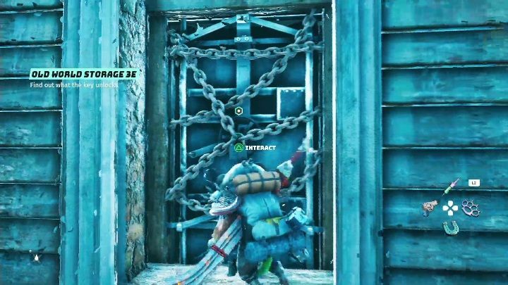 Wejście do skarbca znajduje się w niewielkim tunelu, pośrodku zieleni - Biomutant: Magazyn z Dawnoświata - solucja, opis przejścia - Biomutant - poradnik do gry