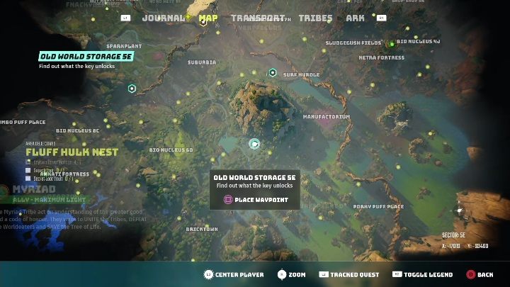 Lokalizacja: Leże Puchomolocha (Fluff Hulk Nest) - Biomutant: Magazyn z Dawnoświata - solucja, opis przejścia - Biomutant - poradnik do gry