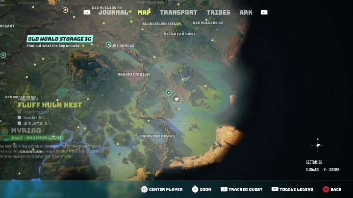 Lokalizacja: Leże Puchomolocha (Fluff Hulk Nest) - Biomutant: Magazyn z Dawnoświata - solucja, opis przejścia - Biomutant - poradnik do gry