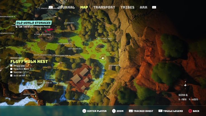 Lokalizacja: Leże Puchomolocha (Fluff Hulk Nest) - Biomutant: Magazyn z Dawnoświata - solucja, opis przejścia - Biomutant - poradnik do gry