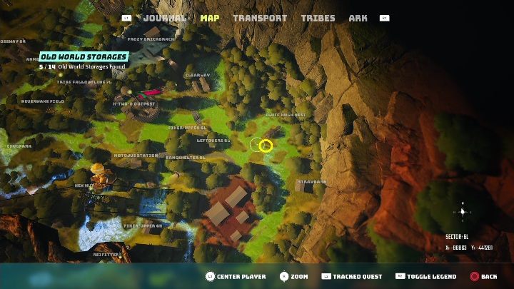 Potwór znajduje się na wyspie, po prawej stronie - Biomutant: Magazyn z Dawnoświata - solucja, opis przejścia - Biomutant - poradnik do gry