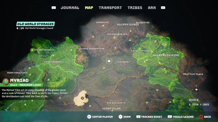 Lokalizacja: Leże Puchomolocha (Fluff Hulk Nest) - Biomutant: Magazyn z Dawnoświata - solucja, opis przejścia - Biomutant - poradnik do gry