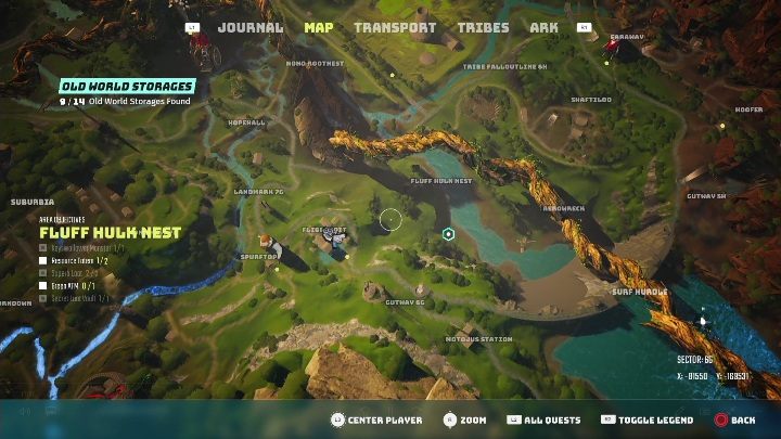 Lokalizacja: Leże Puchomolocha (Fluff Hulk Nest) - Biomutant: Magazyn z Dawnoświata - solucja, opis przejścia - Biomutant - poradnik do gry