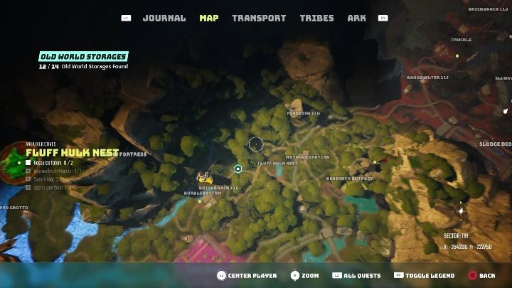 Lokalizacja: Leże Puchomolocha (Fluff Hulk Nest) - Biomutant: Magazyn z Dawnoświata - solucja, opis przejścia - Biomutant - poradnik do gry