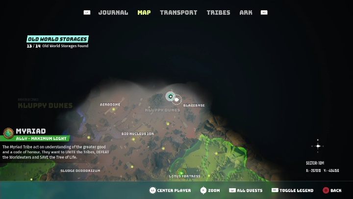 Lokalizacja: Leże Puchomolocha (Fluff Hulk Nest) - Biomutant: Magazyn z Dawnoświata - solucja, opis przejścia - Biomutant - poradnik do gry