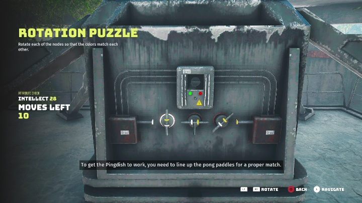 Aby dostać się do satelity musicie rozwiązać zagadkę - Biomutant: Skafander przeciwmrozowy - solucja, opis przejścia - Biomutant - poradnik do gry