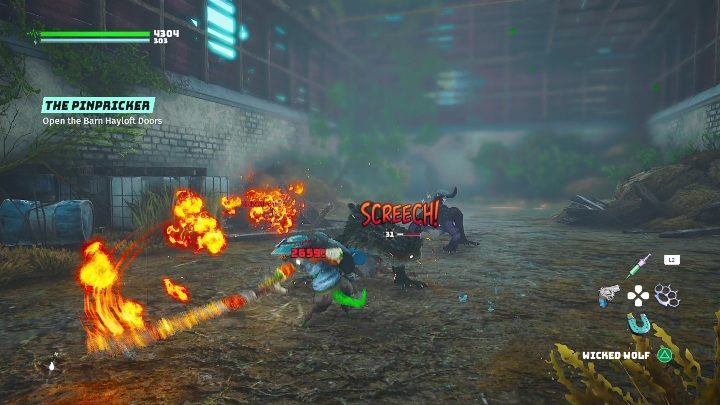 Gdy tylko dostaniecie się do budynku traficie na bandę przeciwników - Biomutant: Maya - solucja, opis przejścia - Biomutant - poradnik do gry