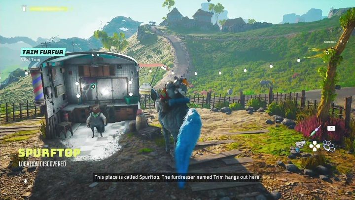 Spotkanie z Trimem odbędzie się w jego salonie - Biomutant: Strzyg - solucja, opis przejścia - Biomutant - poradnik do gry