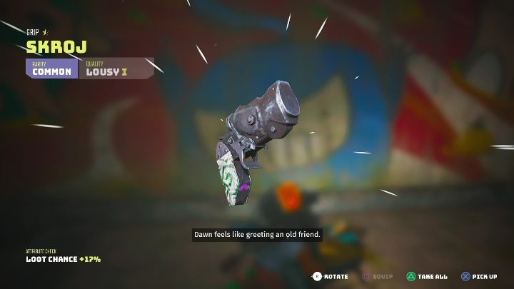 Zaraz obok pomalowanej ściany, będzie leżeć jasnoniebieski plecak - Biomutant: Strzyg - solucja, opis przejścia - Biomutant - poradnik do gry