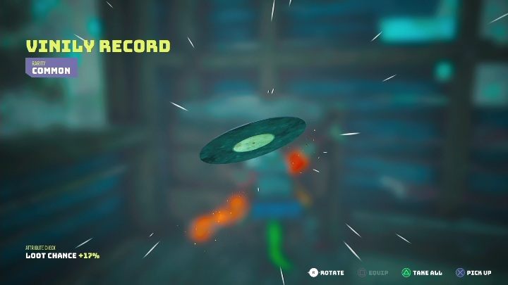 Na początku musicie zdobyć winylowa pływa znajduje się w niebieskim budynku, po lewej stronie od gramofonu - Biomutant: Wkręcanie się w Rowkokręt - solucja, wszystkie gramofony - Biomutant - poradnik do gry