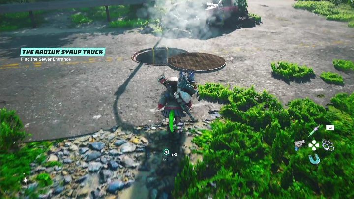 Zacznijmy od zejścia do kanałów, znajdujących się w okolicy Sklepcia 4E - Biomutant: Chlup - solucja, opis przejścia - Biomutant - poradnik do gry