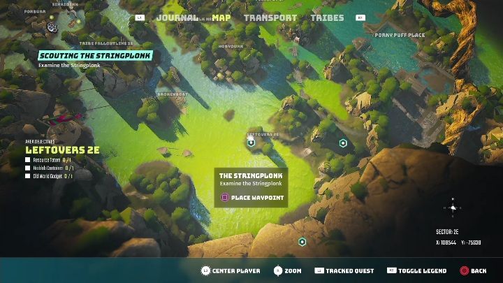 Lokalizacja: Pozostałości 2E (Leftovers 2E) - Biomutant: Pudłobrzdęk - solucja, opis przejścia - Biomutant - poradnik do gry