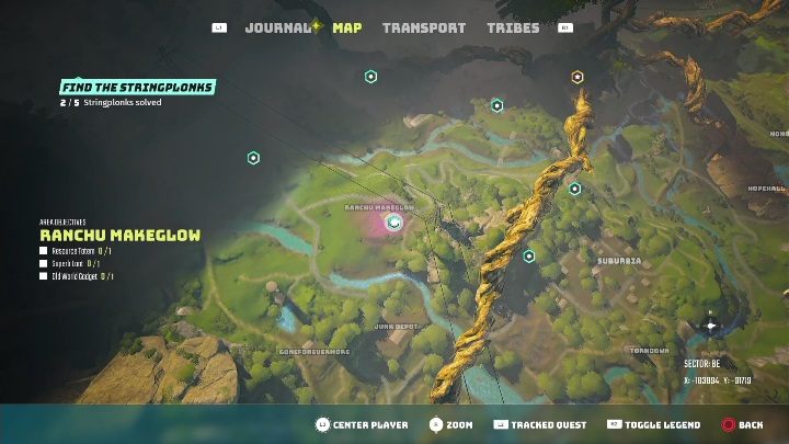 Lokalizacja: Ranczysko Błyskobądź (Ranchu Makeglow) - Biomutant: Pudłobrzdęk - solucja, opis przejścia - Biomutant - poradnik do gry