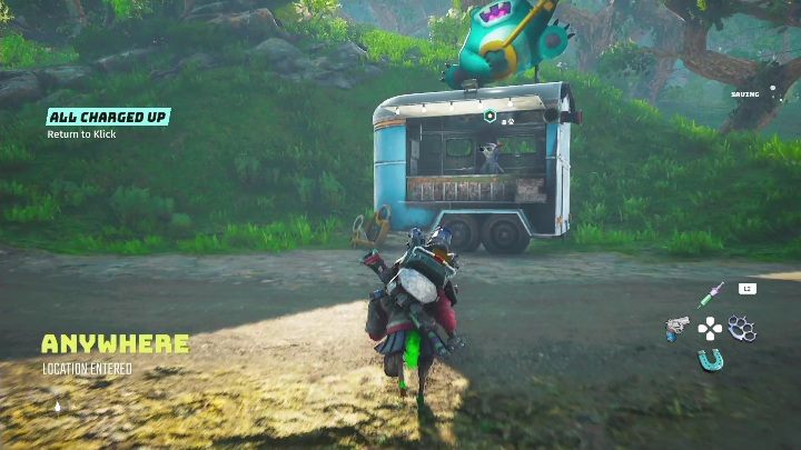 Po zdobyciu prądu udajcie się do Klick - Biomutant: Klik - solucja, opis przejścia - Biomutant - poradnik do gry