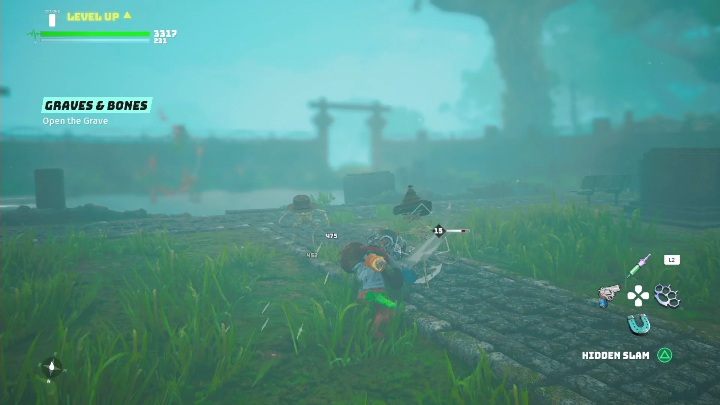 Przed wejściem czeka na was kilku przeciwników - Biomutant: Klik - solucja, opis przejścia - Biomutant - poradnik do gry