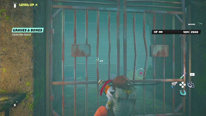 Aby otworzyć kraty musicie zbliżyć się do wejścia - Biomutant: Klik - solucja, opis przejścia - Biomutant - poradnik do gry