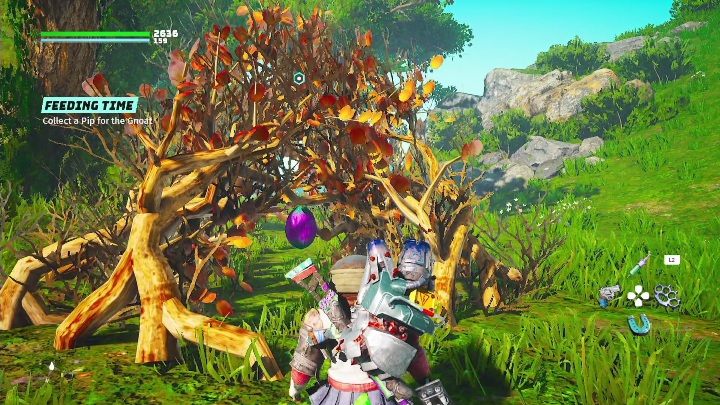 Aby przekonać do siebie wierzchowca musicie dać mu specjalny owoc - Biomutant: Otwarty świat - solucja, opis przejścia - Biomutant - poradnik do gry