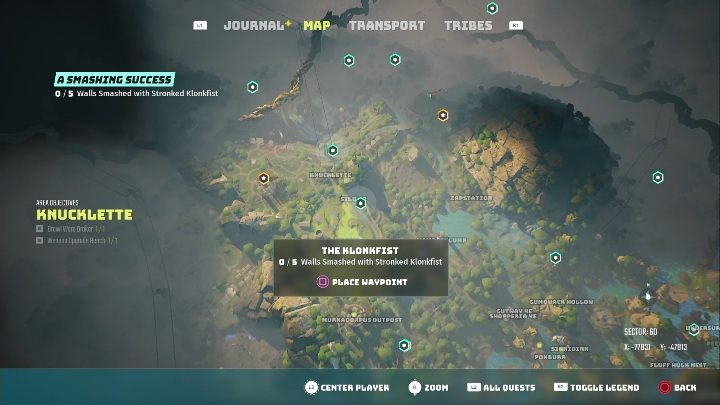 Lokalizacja: Gdziebądzilas (Knucklette) - Biomutant: Bumpięść - solucja, opis przejścia - Biomutant - poradnik do gry