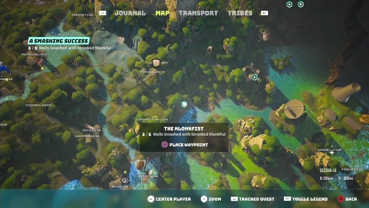 Lokalizacja: Zakątek Gumikwaków (Gumquack Hollow) - Biomutant: Bumpięść - solucja, opis przejścia - Biomutant - poradnik do gry